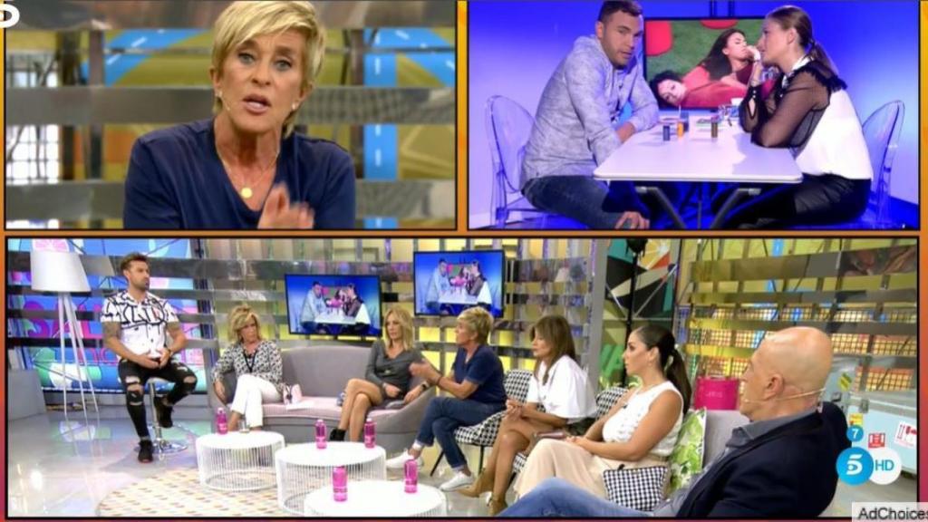 Rafa Mora, como presentador de 'Sálvame Limón'.