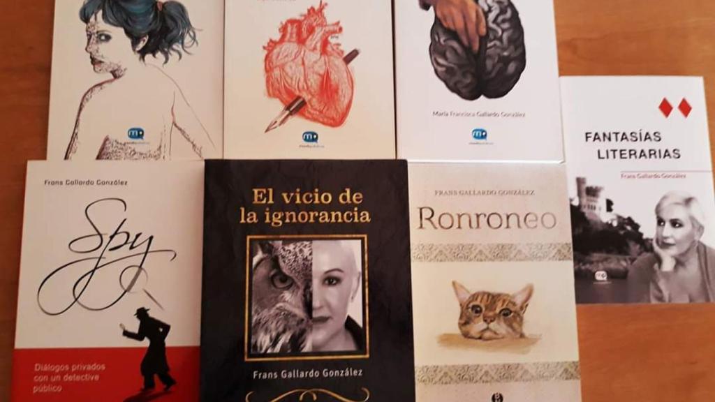 Frans ya ha escrito 8 libros: novelas, poesías, cartas, autobiografía, relatos…