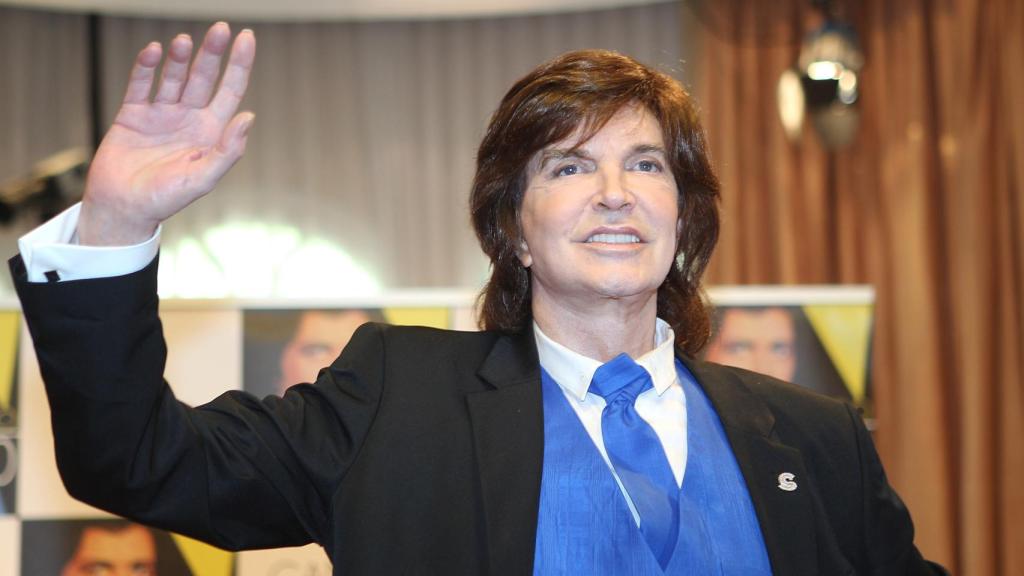 Camilo Sesto durante la presentación de su disco 'Camilo 70' en 2016.