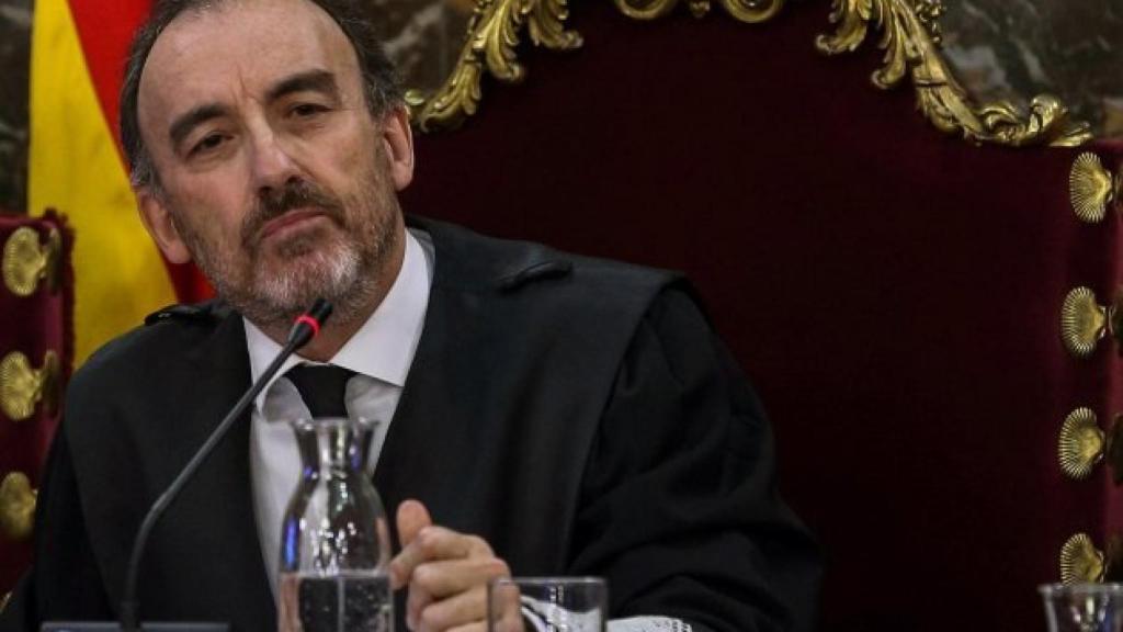 Manuel Marchena presidiendo el juicio del 'procés'.