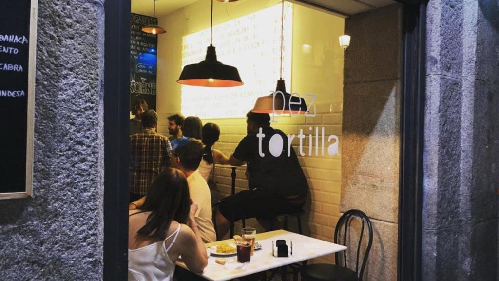Uno de los locales de Pez Tortilla en Madrid.