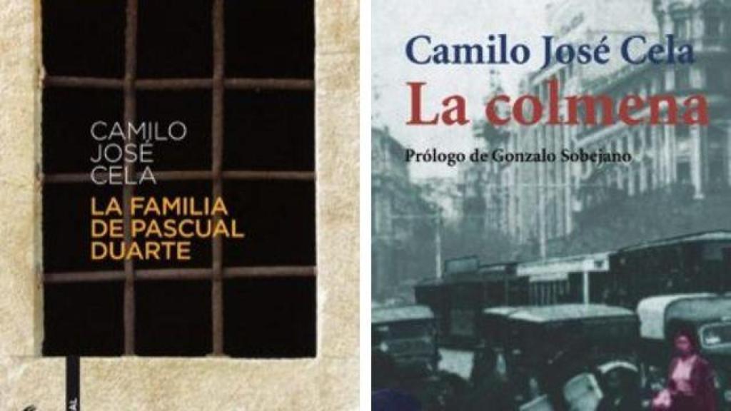 Portadas de novelas de Cela