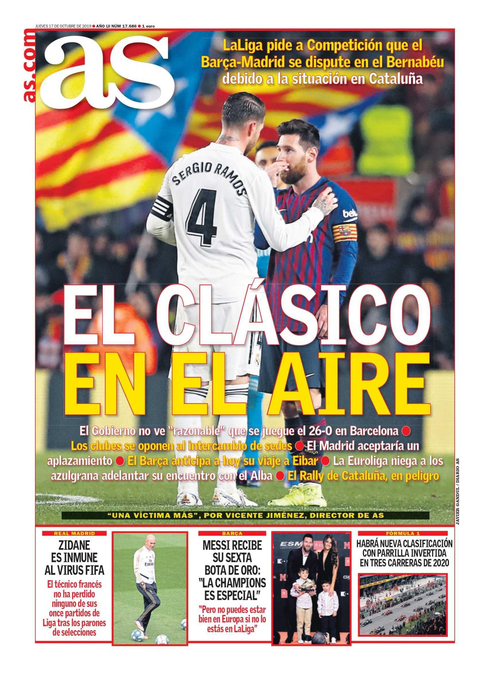Portada AS (17/10/2019)