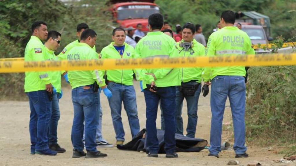 El asesinato se produjo lejos del núcleo de población.