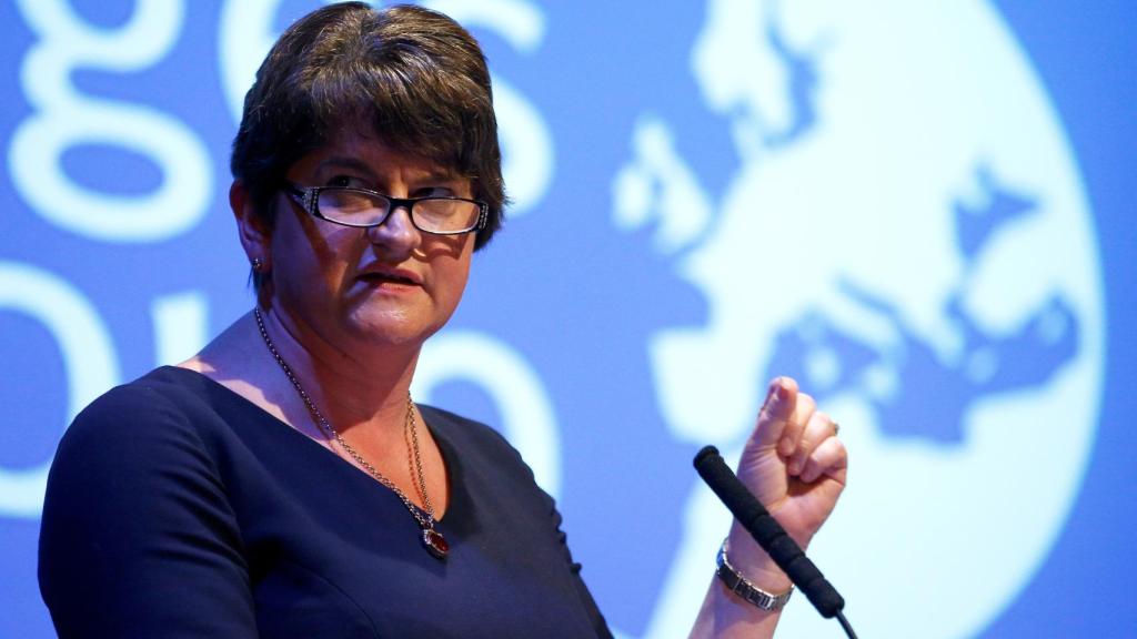 La líder del DUP, Arlene Foster.