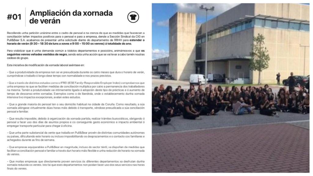 Inditex: la central de Pull and Bear vestirá de negro para salir los viernes a las 3