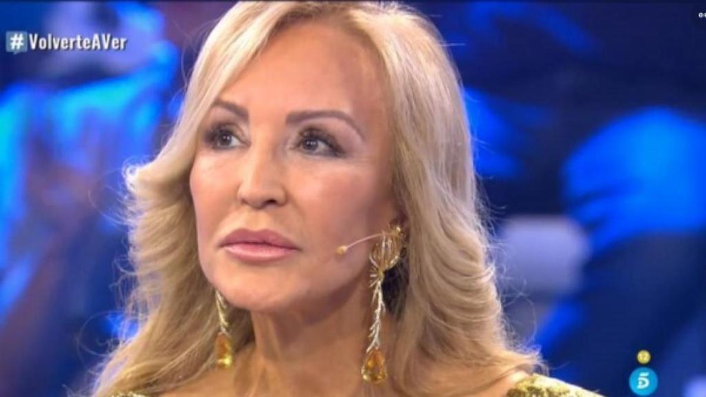 Carmen Lomana durante su paso por 'Volverte a ver'.