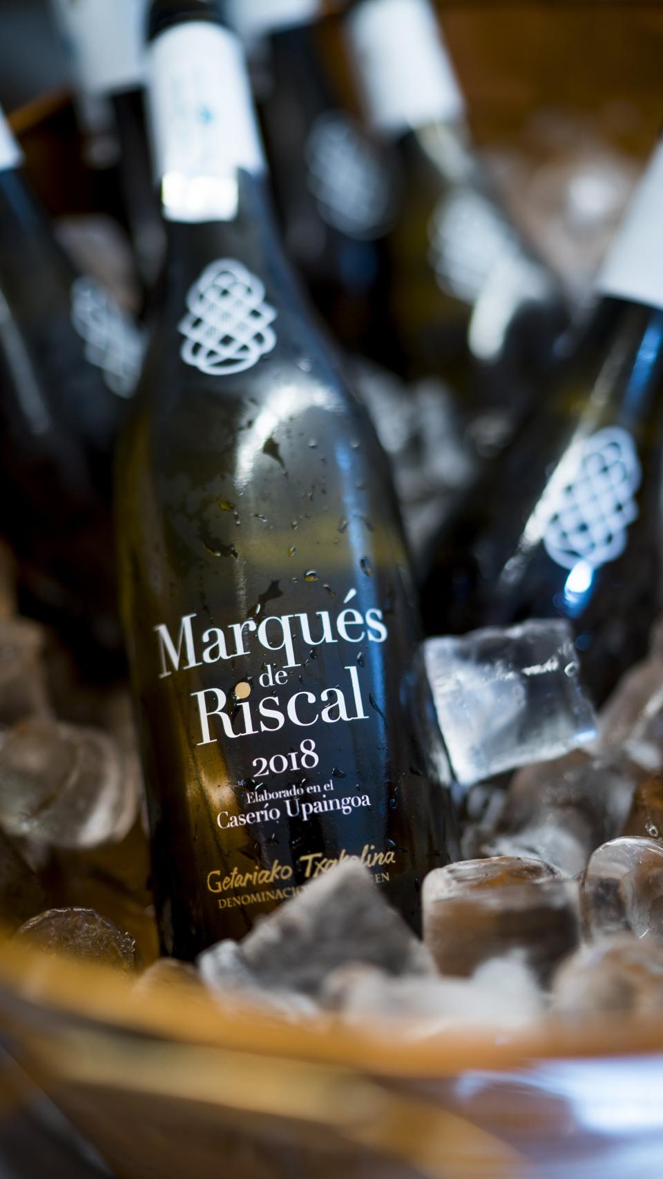 Txacoli Marqués de Riscal 2018.