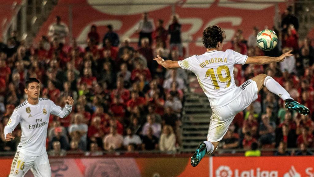 James Rodrígue y Odriozola en Son Moix.