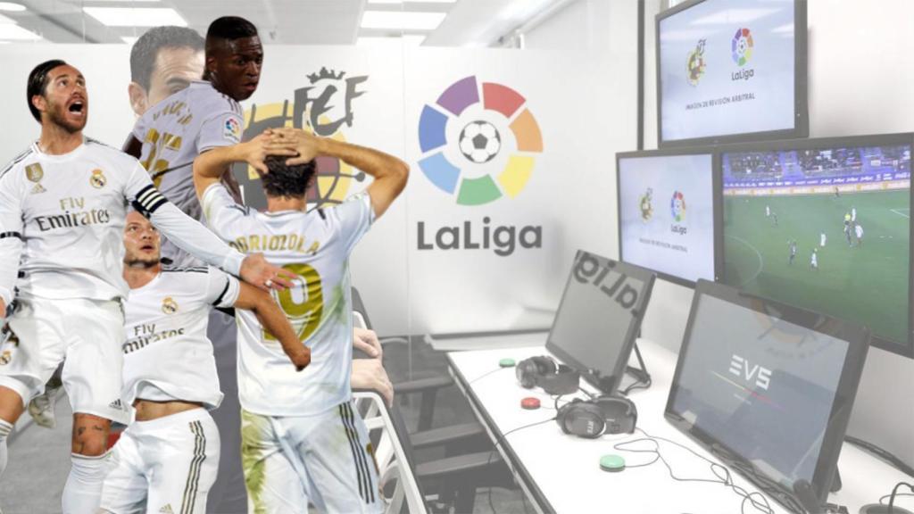 ¿Dónde estaba el VAR?: tres errores arbitrales que han afectado al Real Madrid esta temporada