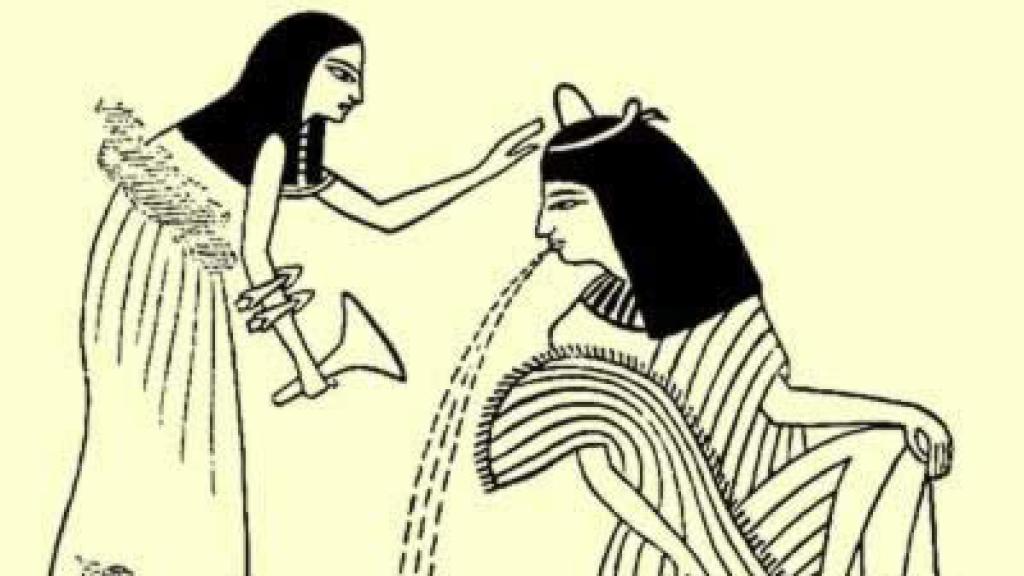 Detalle de la tumba de Neferhotep.