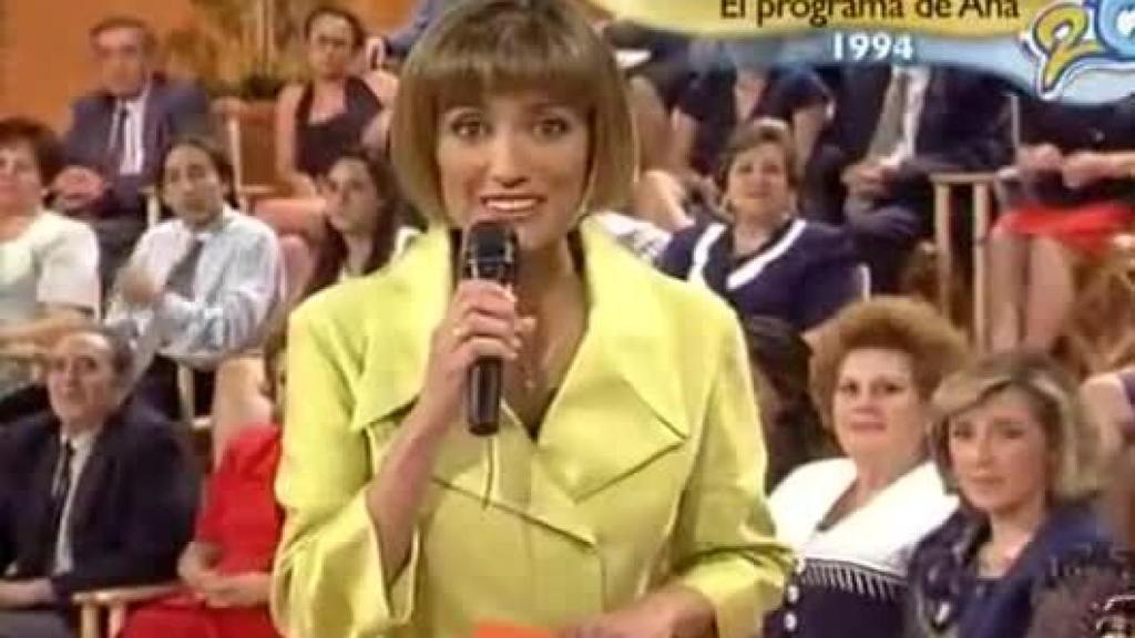 Ana García Lozano presentando 'El programa de Ana'.