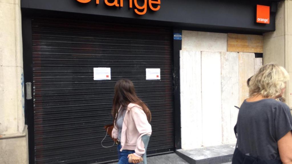 La Orange de la calle Pelayo tampoco se salvó