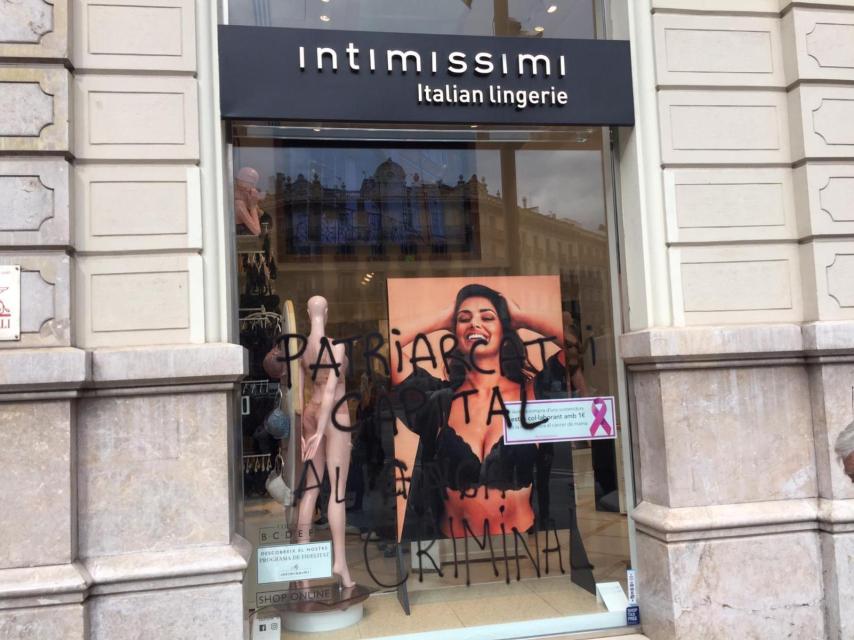 La tienda de lencería Intimissimi, patriarcal y capitalista