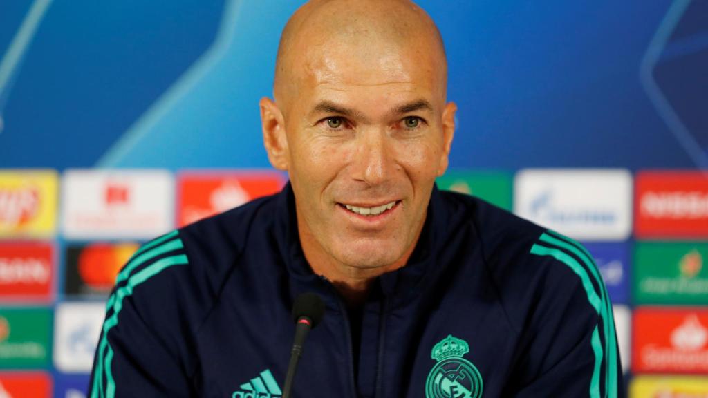 Zidane en rueda de prensa