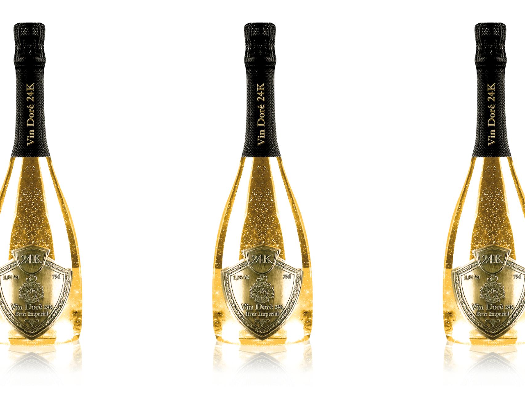 Vin Doré 24K: las bebidas más exclusivas del mundo llevan