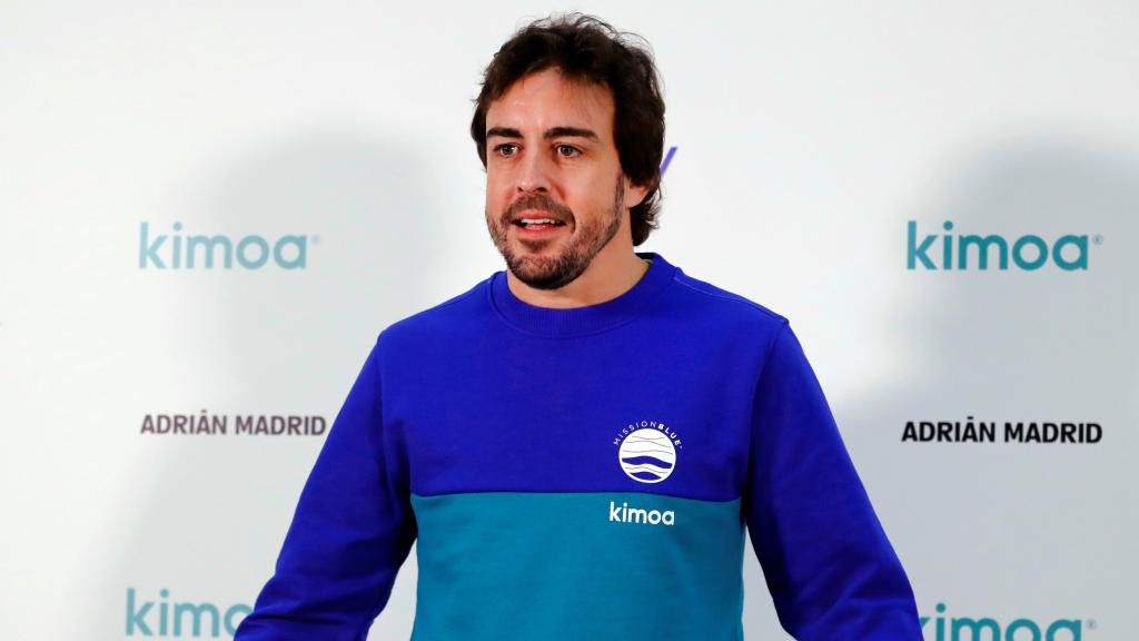 Fernando Alonso en Madrid