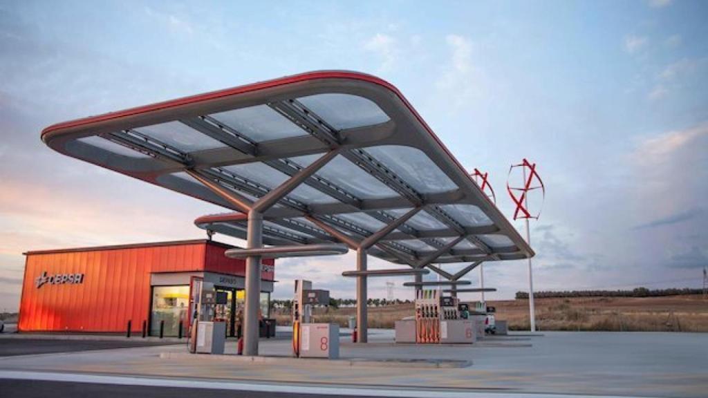Imagen de archivo de una gasolinera de Cepsa.