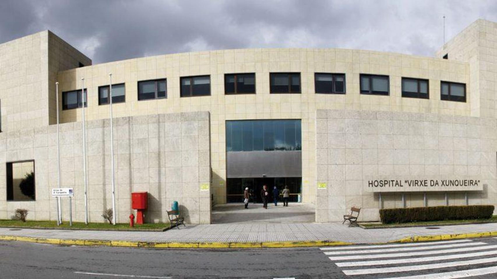 El Hospital Virxe da Xunqueira de Cee, en una foto de archivo.