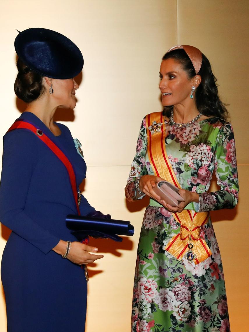 Las joyas y complementos han sido lo que más ha llamado la atención del impresionante estilismo.