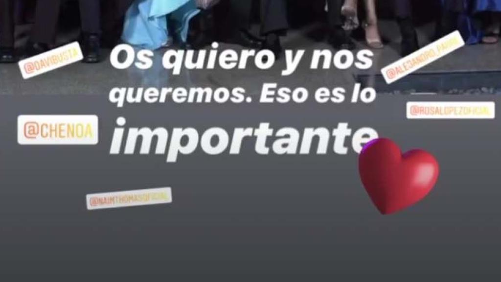 La felicitación de Manu Tenorio.