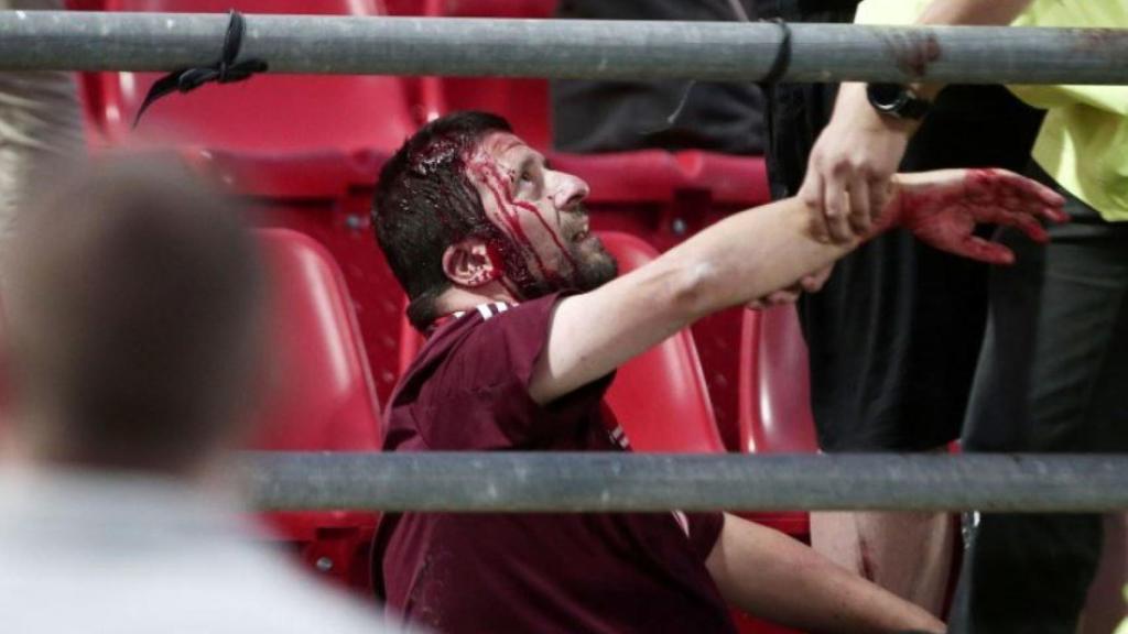 Se interrumpido el Olympiacos-Bayern de la Youth League por una pelea de ultras