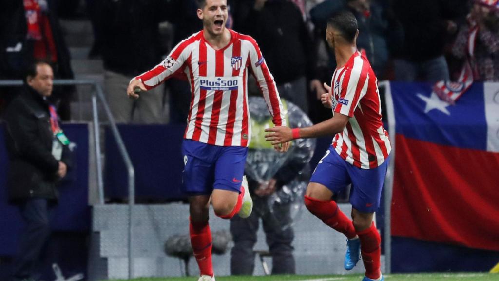 Álvaro Morata devuelve el estado de felicidad al Metropolitano tras ganar al Leverkusen