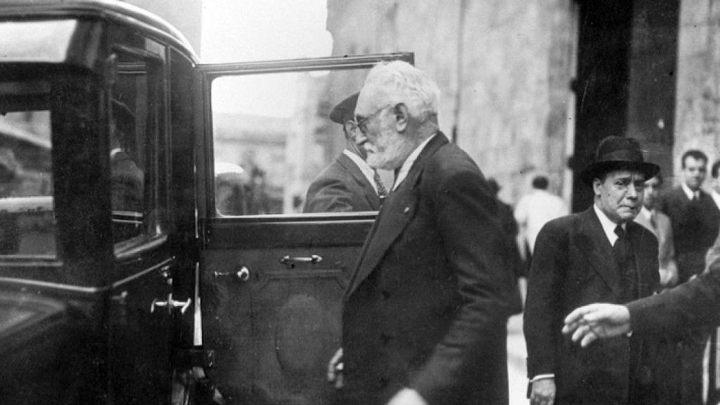 Miguel de Unamuno en Valldemossa (Mallorca) en 1916