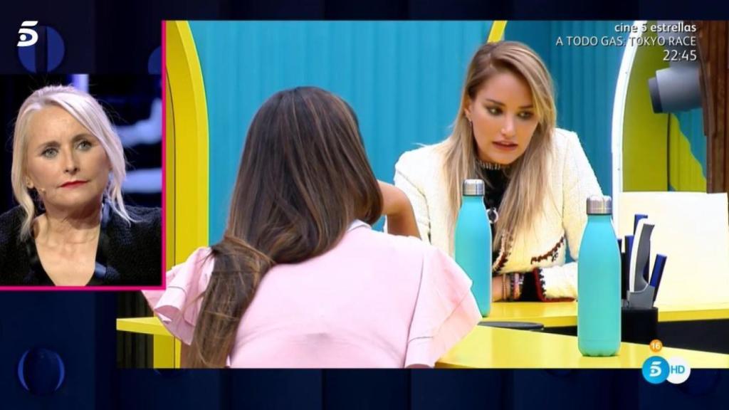 Carrillo despotricando contra 'GH VIP' y Telecinco.