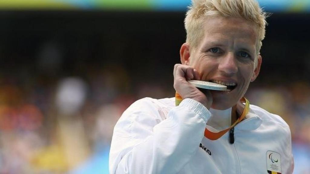 Marieke Vervoort, con su plata en Rio 2016