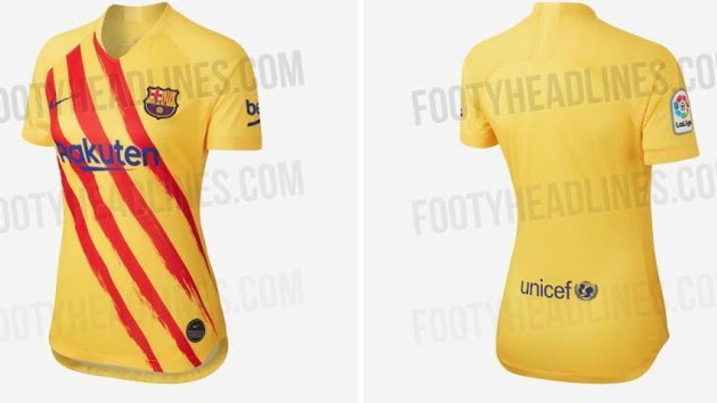 Supuesta cuarta equipación del FC Barcelona