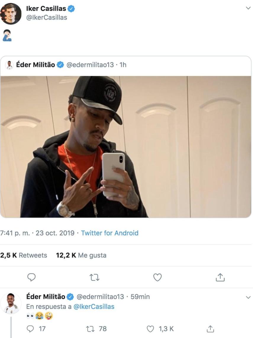 El 'troleo' de Casillas a Militao