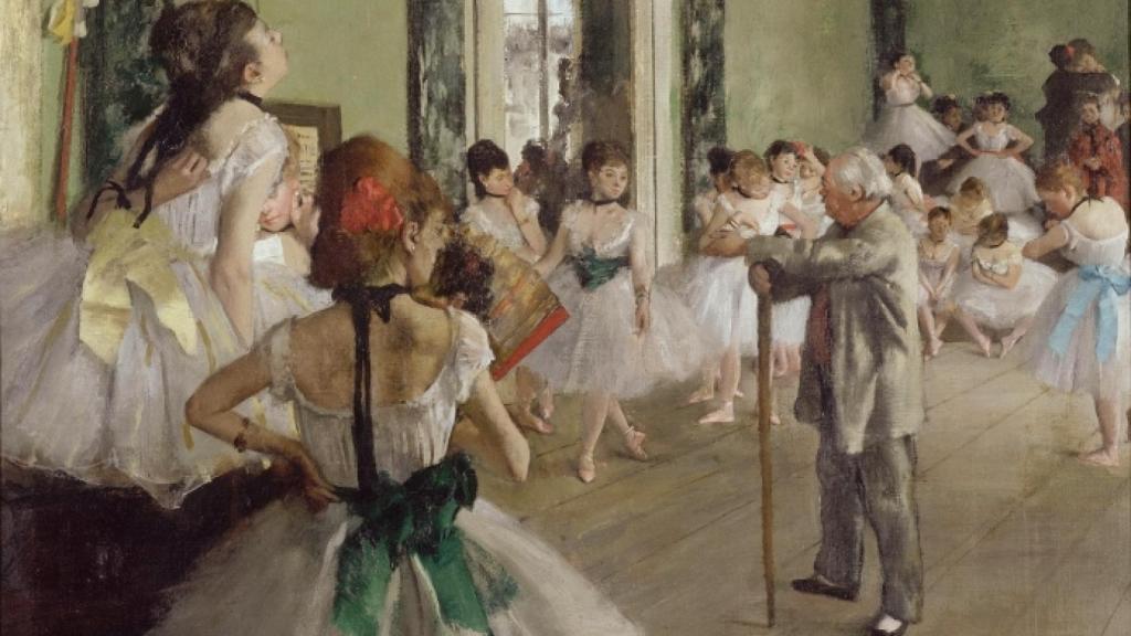 Degas: 'La Classe de danse', 1873
