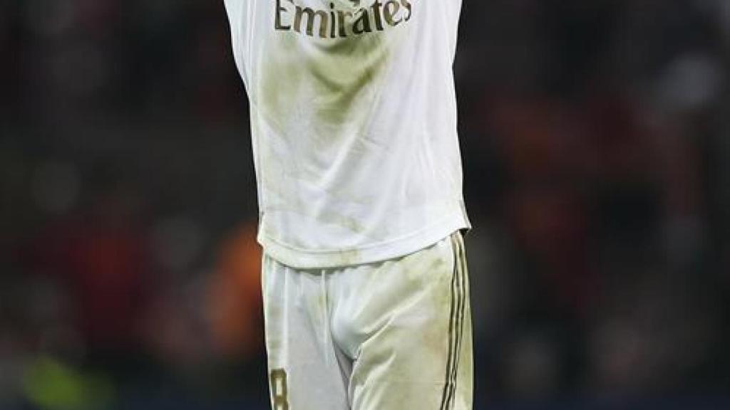 Toni Kroos, en un partido del Real Madrid en la Champions League