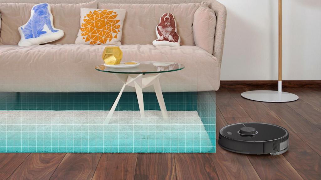 Roborock mapeando en tiempo real