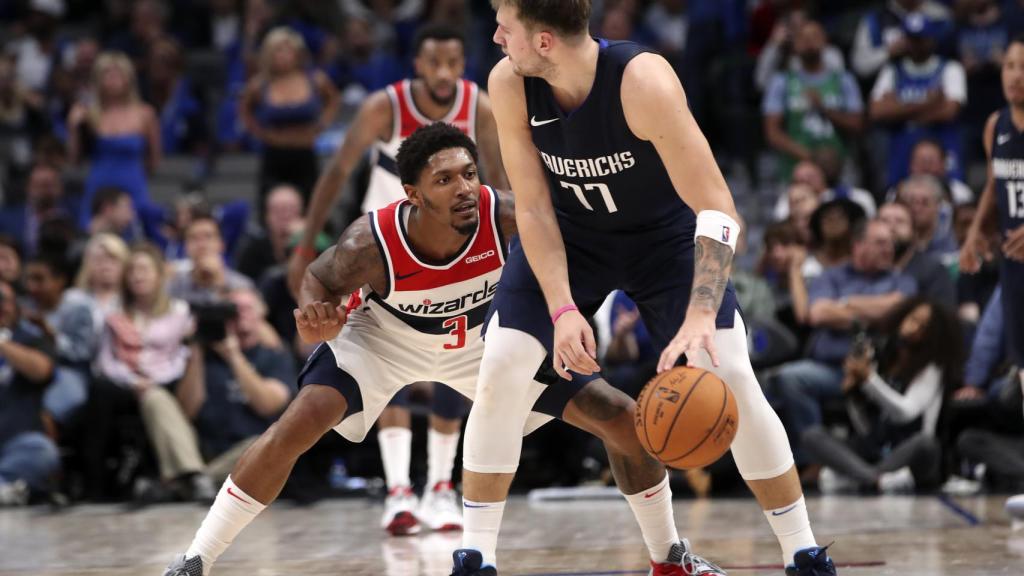 Luka Doncic, contra los Washington Wizards