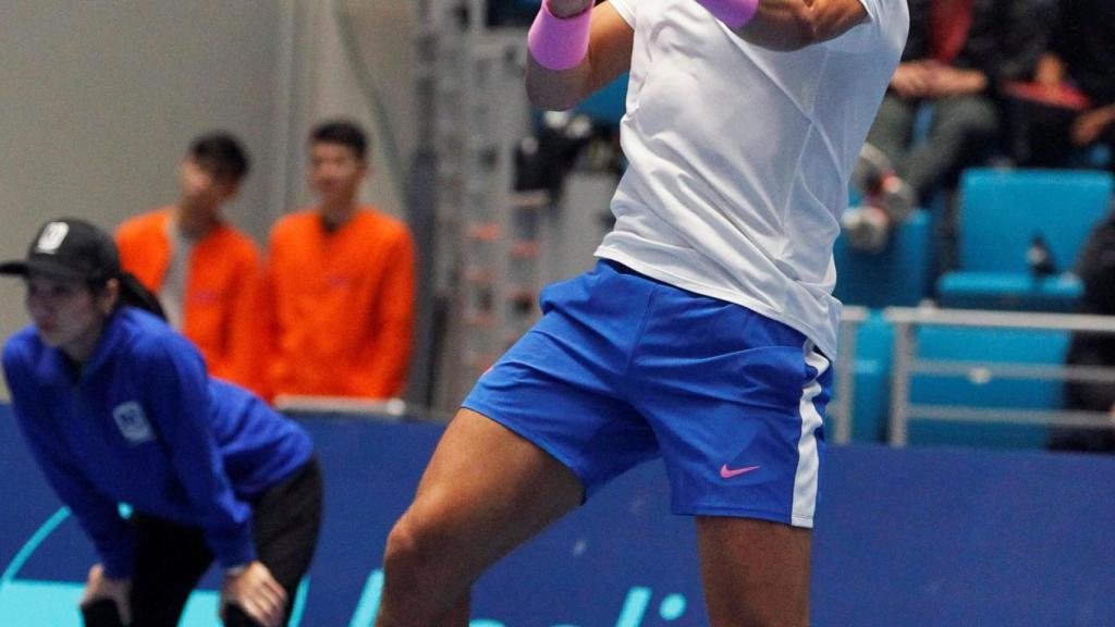 Rafa Nadal en Kazajistán.