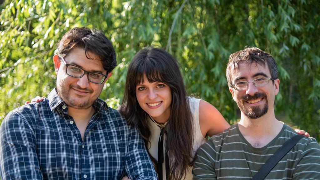 Los fundadores de la startup Heat Energía.