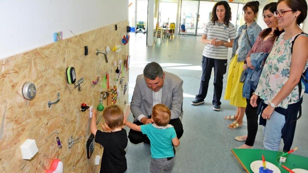 La guardería Galiña Azul de Eirís.