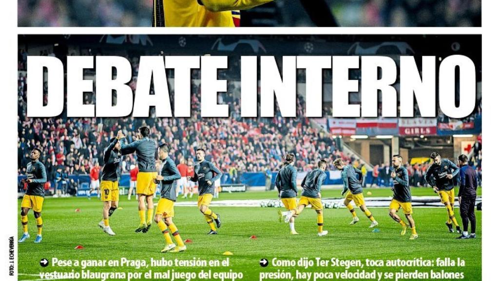 Portada Mundo Deportivo (25/10/2019)