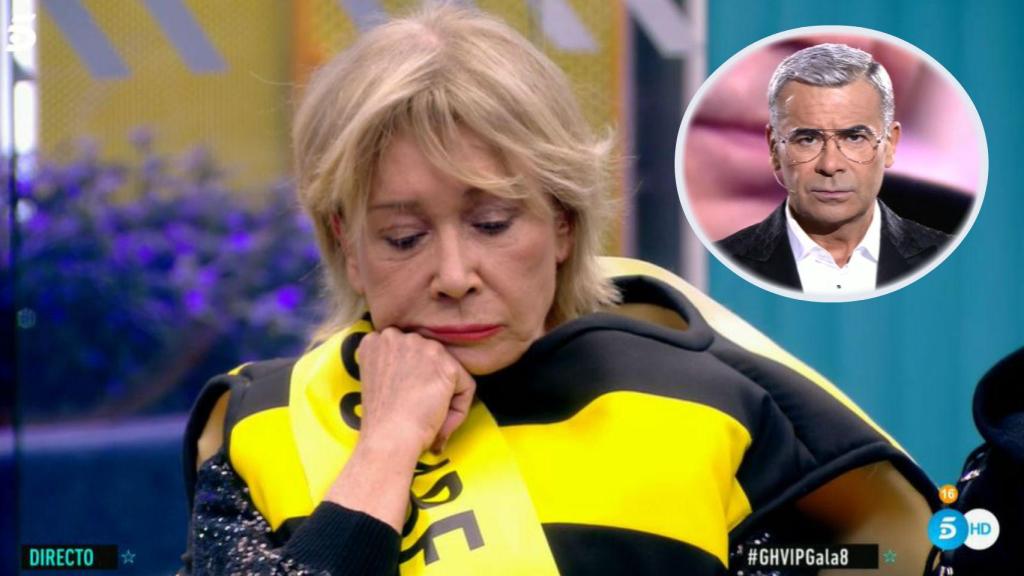 Jorge Javier riñendo a Mila Ximénez en 'GH VIP'.