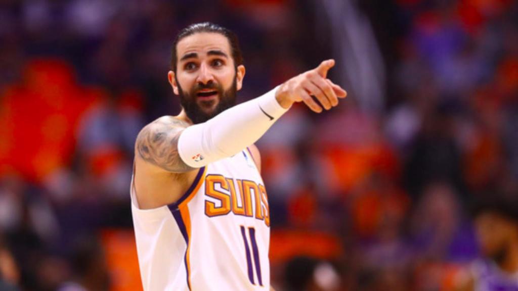 Ricky Rubio, con los Phoenix Suns