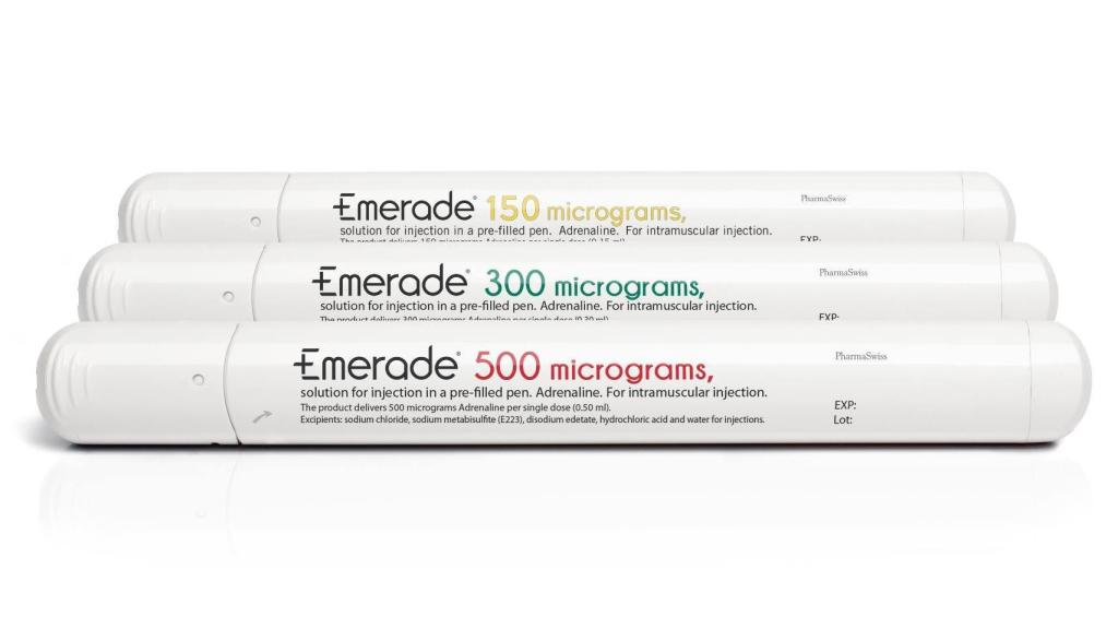 Las soluciones autoinyectables Emerade.