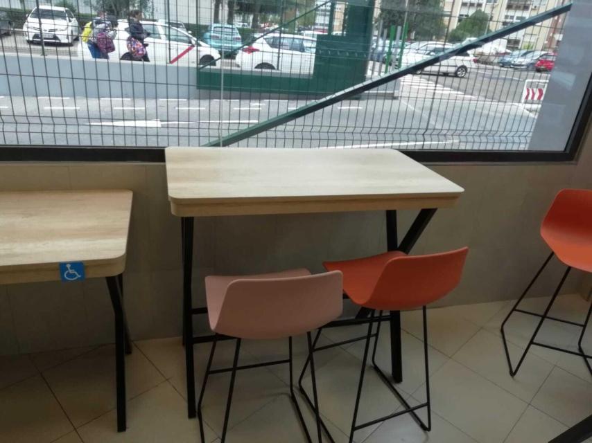 Comedor de Mercadona