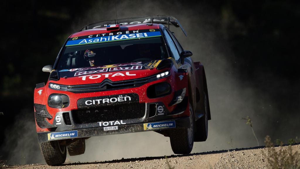 Sebastien Ogier en el Rally de Cataluña