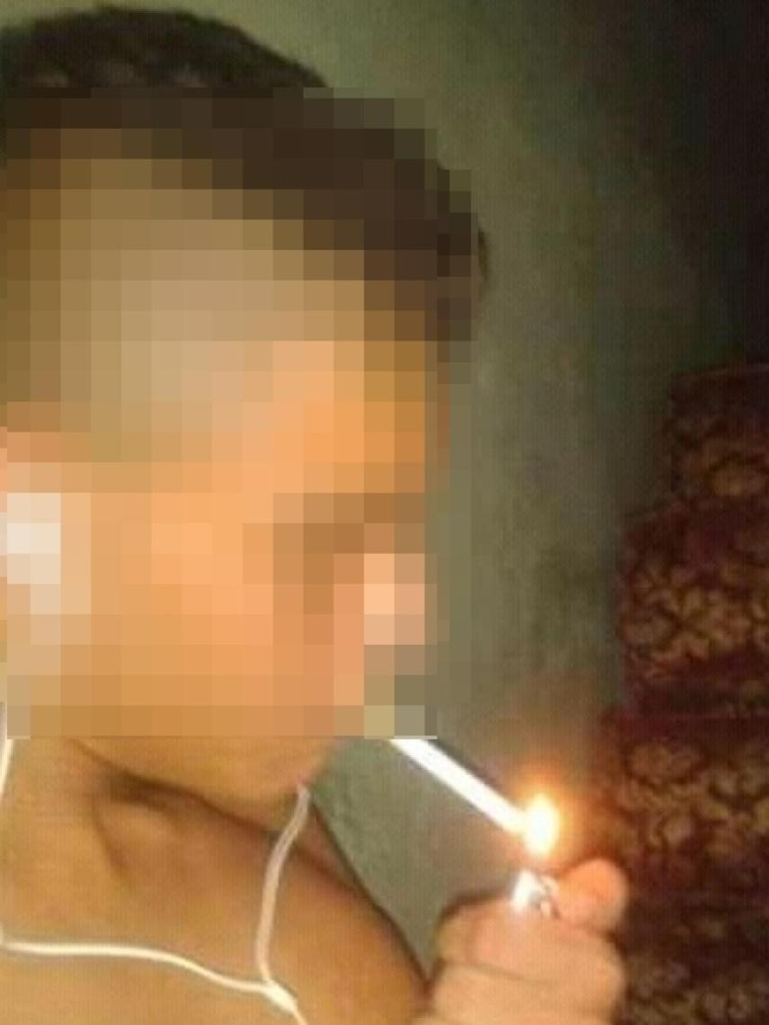 Uno de los dos jóvenes marroquíes que han ingresado en prisión.