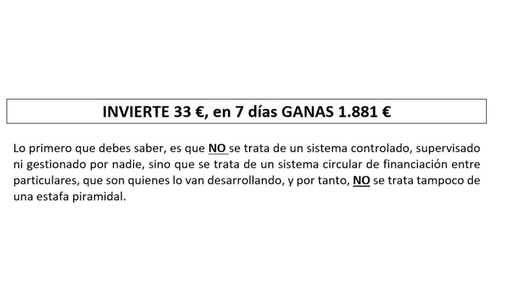 Imagen del texto que está circulando.