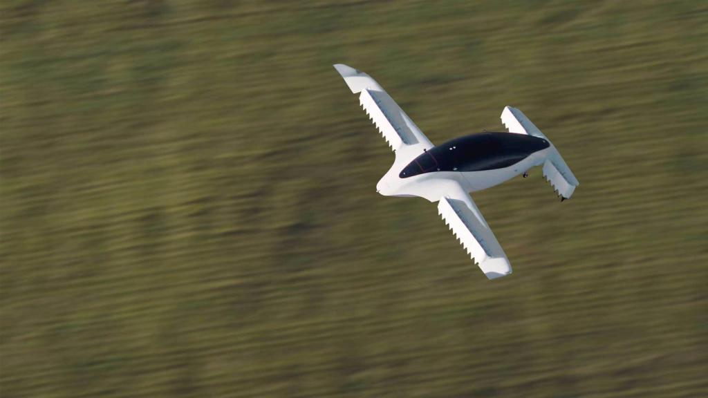 Imagen de un vuelo de Lilium.