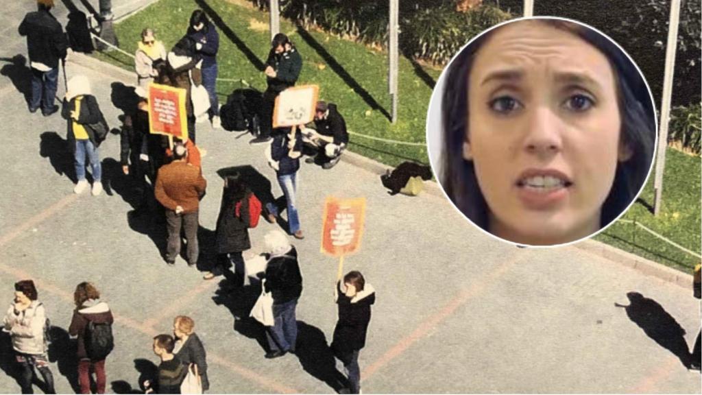 El sindicato organizó varios escraches frente al trabajo de Esther.