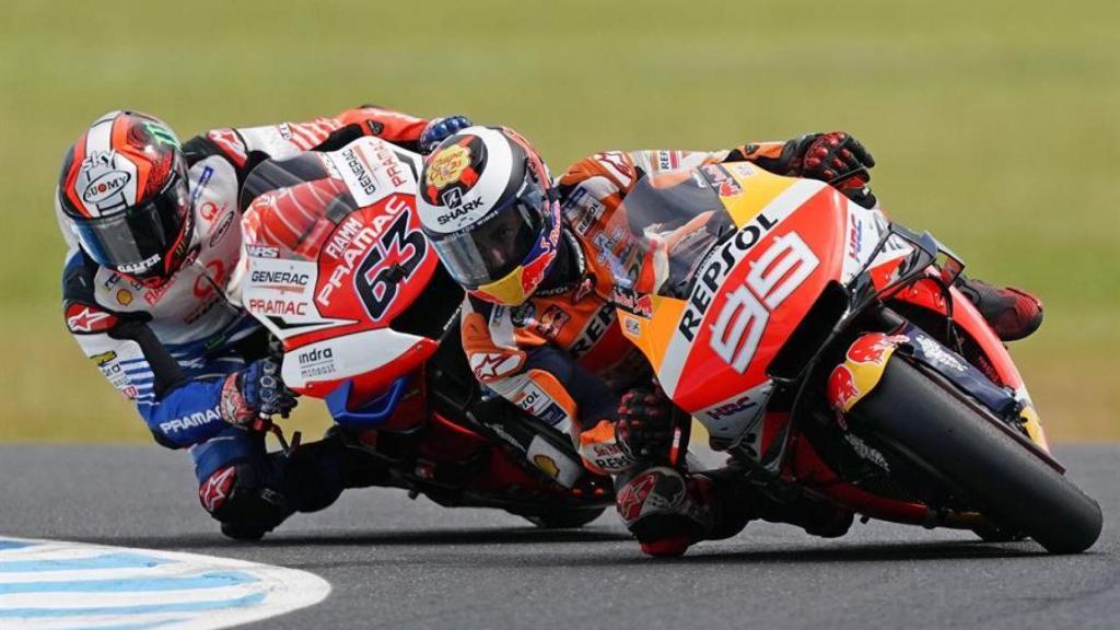 Lorenzo en el Gran Premio de Australia